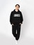 Unisex Oversize Kapüşonlu Baskılı Logo Sweatshirt 8