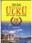 2026 Ülkü Duvar Takvimi Vasıf 59. Yıl Yapraklı Renkli Resimli Kuşe Kağıt Namaz Vakitli 6