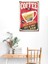 Kuşe Kağıt Duvar Posteri Coffe Retro DRTR0042 3