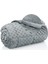 Süper Yumuşak Ağırlıklı Yorgan/battaniye, 7 Kg, Gri, Çift Taraflı, Tek Kişilik, 60KG Üstü 1