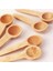 Kitchen 6&apos;lı Ahşap - Ölçek Kaşığı - Ahşap Kaşık 7 cm Ahşap 1