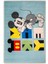 Mouse Lisanslı Karakter BASKILI%100 Halı, Çok Renkli, 80X120 cm 1