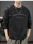 Büyük Beden Özel Tasarım Orıgınals Baskılı %100 Pamuk Yuvarlak Yaka Trend Erkek Sweatshırt 1