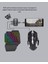 5in1 Mobil Oyun Kiti Bluetooth 5.3 Mini Rgb Klavye Mouse Dönüştürücü Seti 2