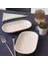 Keramika Krem Kayık Tabak 22 cm 2 Adet 030 1