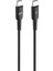 K604 Safe Type-C - Type-C 60W Hızlı Şarj Kablosu 1mt Siyah 2