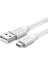 Ugreen 2.0 A Usb-A & Micro-Usb Data ve Şarj Kablosu, 50 Santimetre, Beyaz, 60140 1