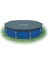 Yuvarlak Metal Çerçeve Havuz Örtüsü, Mavi, 4,6 M 2