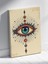 Boho Göz Nazar Boncuğu %100 Pamuk Kanvas Dekoratif Sanat Duvar Tablosu 4
