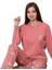 Mina Collection Kadın Pijama Takımı Uzun Kollu Yumuşak Dokulu Esnek ve Rahat Ev Giyim S/2xl 1