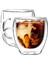 Cift Cidarlı Macchiato Bardak Seti,çift Duvarlı Kulplu Kahve Bardağı, 250 ml Kahve Fincanı, Cam, Cappuccino,, Çay,,süt Için (2 Adet) 1
