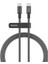 DLC5060C/00 60W Usb-C To Usb-C Şarj Kablosu 2 M, Siyah 1