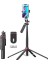 Bluetooth Uyumlu & Selfie Çubuğu – 180CM Teleskopik Ayarlanabilir, 29.5cm Katlanabilir, Kablosuz Uzaktan Kumanda, ve Ios ile Uyumlu, Telefon Uyumlu Fotoğraf Çekim Standı P185 2
