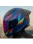 Rapid 2 Optik Kapalı Motosiklet Kaskı Gökkuşağı Vizörlü 1
