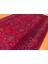 El Dokuma Afgan Halı Yıldız Desenli Bordo Renk 2 Metre Kare 6