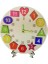 Ahşap Yap Boz Oyuncak Saat Puzzle Geometrik Şekilli 1