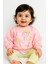 Sweet To Sleep Yazılı Şeker Desenli Kız Bebek Taytlı Takım 0-3 / 3-6 / 6-9 Ay 2
