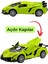 Uzaktan Kumandalı Full Fonksiyon Şarjlı Işıklı Kapısı Açılan Lamborghini Spor Araba 24CM 4