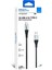 Ack-99 3A 15 Watt 1.2mt LED Işıklı Şarj Kablosu 1