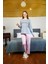 Moda Kadın Penye Uzun Kol Pijama Takım 1