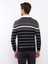 Yeni Sezon Bisiklet Yaka Uzun Kollu Çizgili Erkek Triko Kazak 4