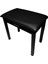 Ahşap Ayaklı Kaliteli Piyano Taburesi (Siyah) 2