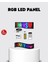 Rgb LED Panel – USB Güç Girişli Gıf ve Yazı Gösterimli Akıllı Ekran - NJ001P-4IBK12 1
