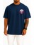Oversize Qatar Stars League Qatar National Football Team Cep Tasarımlı Unisex T-Shirt 1