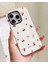 Iphone Uyumlu BURGA Çift Tabanlı Dayanıklı Cherry Desenli Kılıf 1