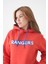 Unisex Kanguru Cepli Kapüşonlu Yazılı Rahat Spor Şık Kışlık Uzun Kol Sweatshirt 4