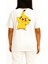 Oversize Pikachu Cep ve Sırt Tasarımlı Unisex T-Shirt 4