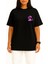 Oversize Ekans Cep Baskılı Unisex T-Shirt 2