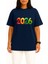 Oversize 2026 Yılbaşı Göğüs Tasarımlı Unisex T-Shirt 2