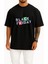 Oversize Black Friday Cyber Monday Discounts Göğüs Tasarımlı Unisex T-Shirt 1