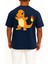 Oversize Charmander Cep ve Sırt Tasarımlı Unisex T-Shirt 2