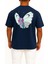 Oversize Butterfly Cep ve Sırt Tasarımlı Unisex T-Shirt 2