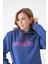 Unisex Kanguru Cepli Kapüşonlu Yazılı Rahat Spor Şık Kışlık Uzun Kol Sweatshirt 3