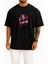 Oversize Scream Göğüs Baskılı Unisex T-Shirt 1
