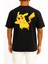 Oversize Pikachu Cep ve Sırt Tasarımlı Unisex T-Shirt 2
