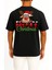 Oversize Merry Christmas Noel Geyiği Cep ve Sırt Baskılı Unisex T-Shirt 2