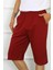 Moda Erkek Cepli Pamuk Lakost Kapri Bordo 3