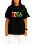 Oversize 2026 Yılbaşı Göğüs Tasarımlı Unisex T-Shirt 2