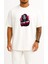 Oversize Scream Göğüs Baskılı Unisex T-Shirt 1