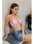 Moda Kadın Destekli Balenli Sütyen Pembe 5