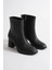 Lucinda Kadın Kışlık Siyah Kalın Topuklu Bot 3