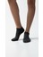 Kadın Pamuklu Görünmez Patik Çorap 4’lü Set – Siyah / Beyaz / Karışık Renk – Kaymaz Silikonlu, Terletmeyen, Konforlu 5