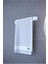 Alfams Metal Havluluk Beyaz - Minimal & Dayanıklı Duvar Tipi Askı | Modern Banyo Kağıt Havlu Tutacağı 3
