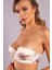 Gitana Half Push Up Bra,Çiçekli Ekru Straplez Konforlu ve Şık Sütyen 3