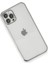 MYT09 iPhone 12 Pro Max Kılıf Lensli Silikon - Gümüş 2