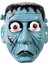 Frankenstein Temalı Sallanan Oynar Gözlü Maske 1